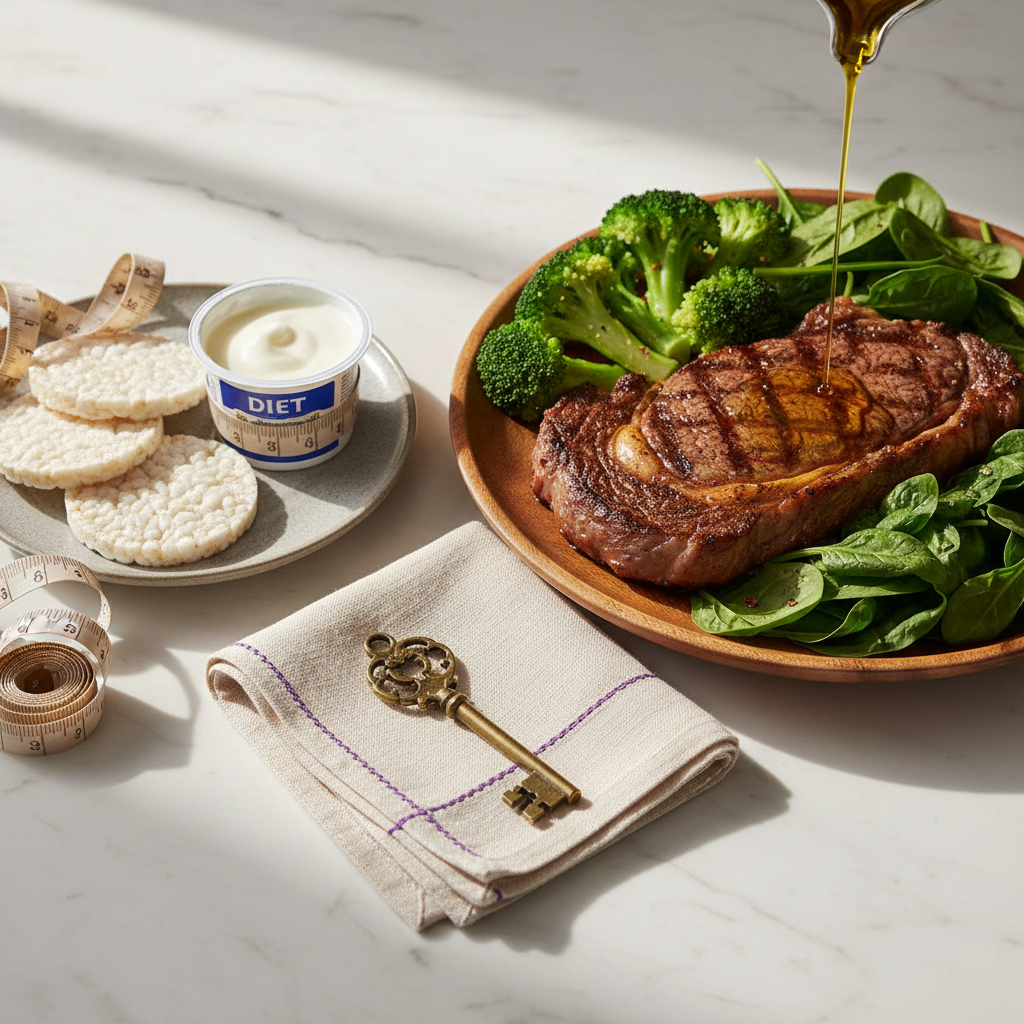 Pourquoi tu peux manger "peu" et stocker quand même. Et manger "beaucoup" et perdre.