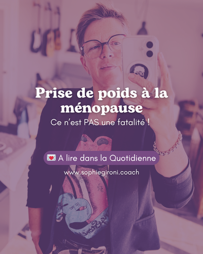 Ce n’est pas la ménopause...