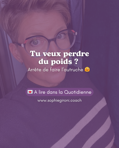 La stratégie de l'autruche ne fonctionne pas 🫣