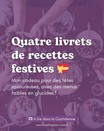 Cadeau : 4 menus pour t'inspirer ✨