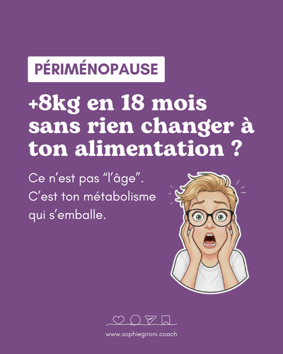 Il paraît que c'est "l'âge"...