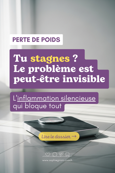 Inflammation chronique de bas grade : le saboteur silencieux de ta perte de poids