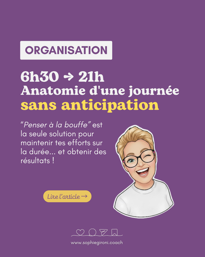 Et si penser à la bouffe t'évitait les dérapages ?
