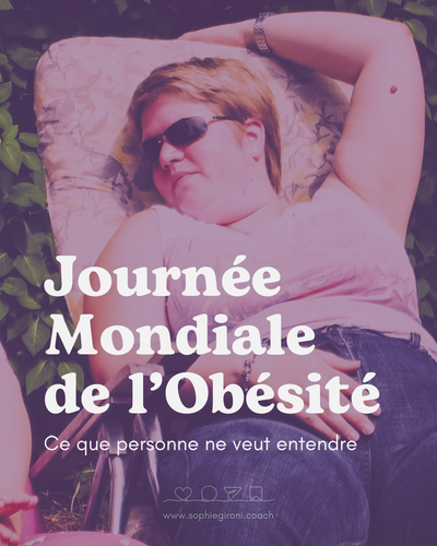 Je pesais 105 kilos. Et ce n'est pas parce que je mangeais trop.